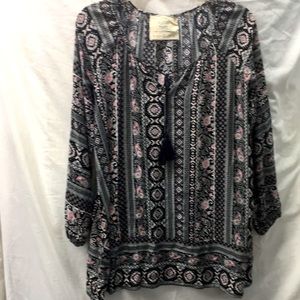 California moon rise top ladies sz lg